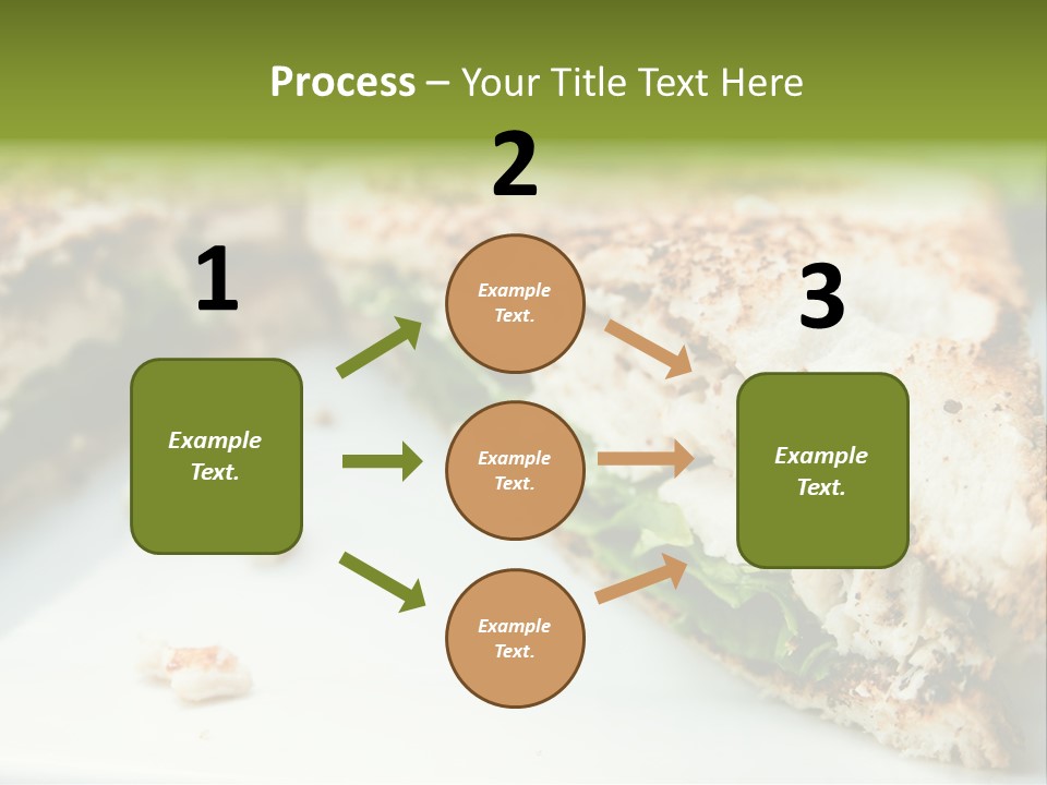 Mixed Chicken Foodstuff PowerPoint Template