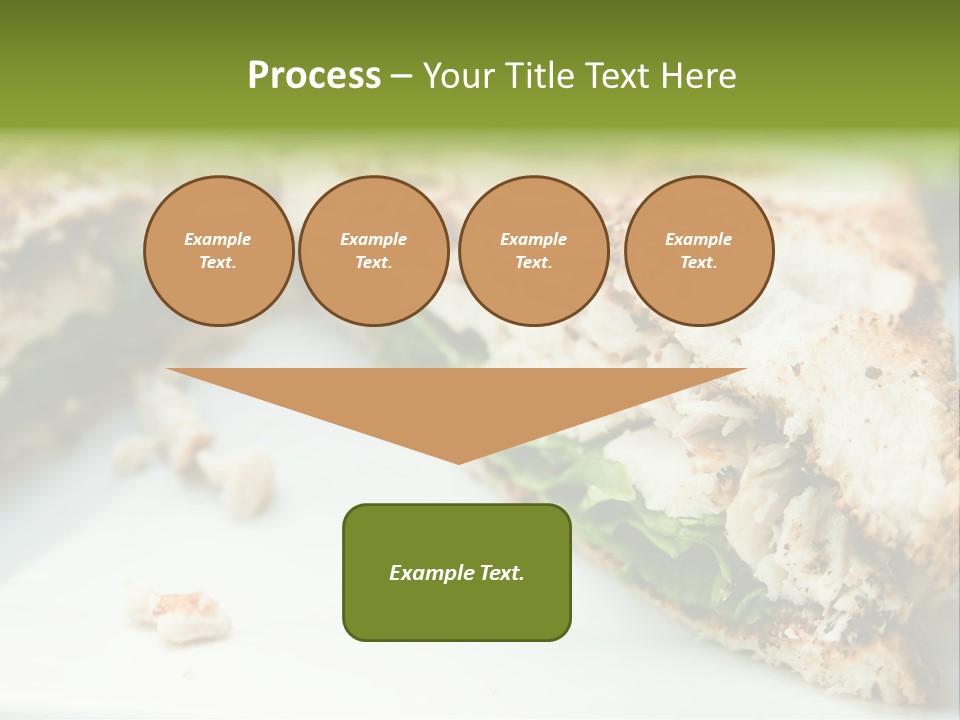 Mixed Chicken Foodstuff PowerPoint Template