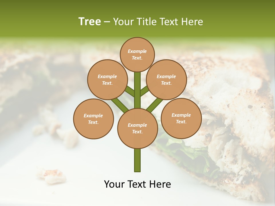 Mixed Chicken Foodstuff PowerPoint Template