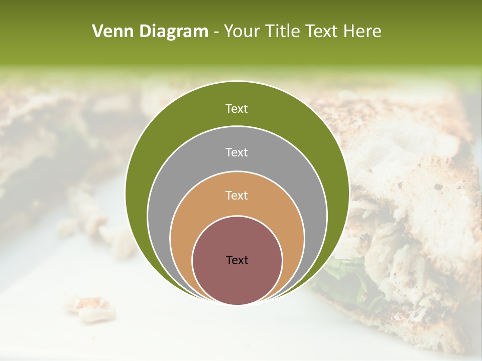 Mixed Chicken Foodstuff PowerPoint Template