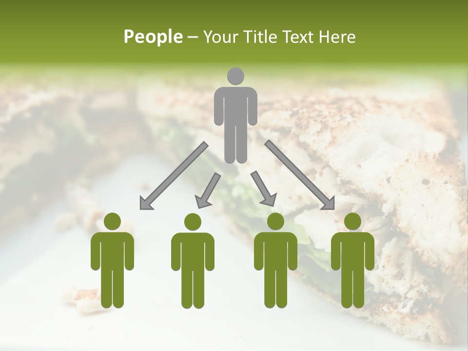 Mixed Chicken Foodstuff PowerPoint Template