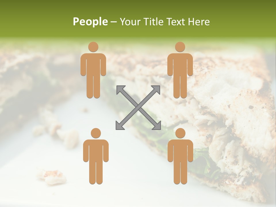 Mixed Chicken Foodstuff PowerPoint Template