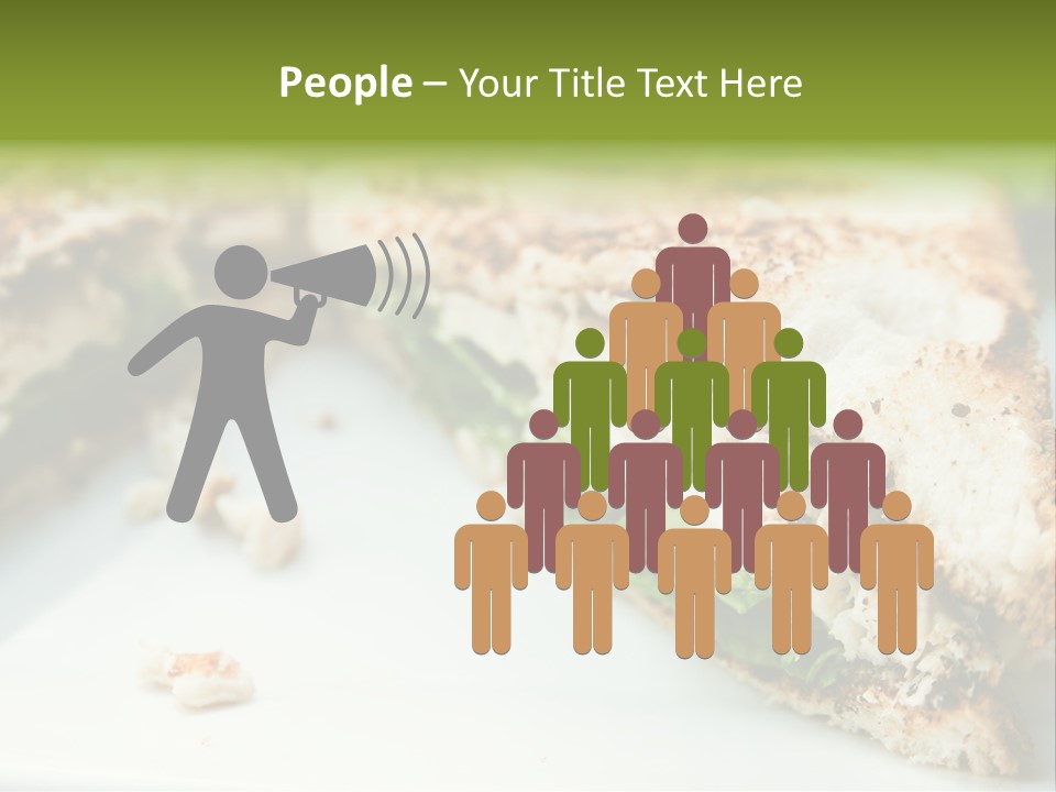 Mixed Chicken Foodstuff PowerPoint Template