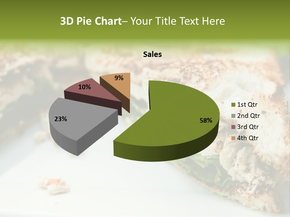 Mixed Chicken Foodstuff PowerPoint Template