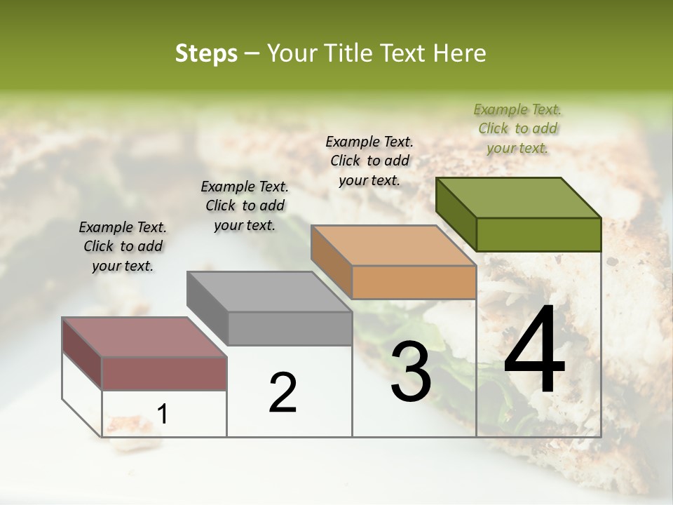 Mixed Chicken Foodstuff PowerPoint Template