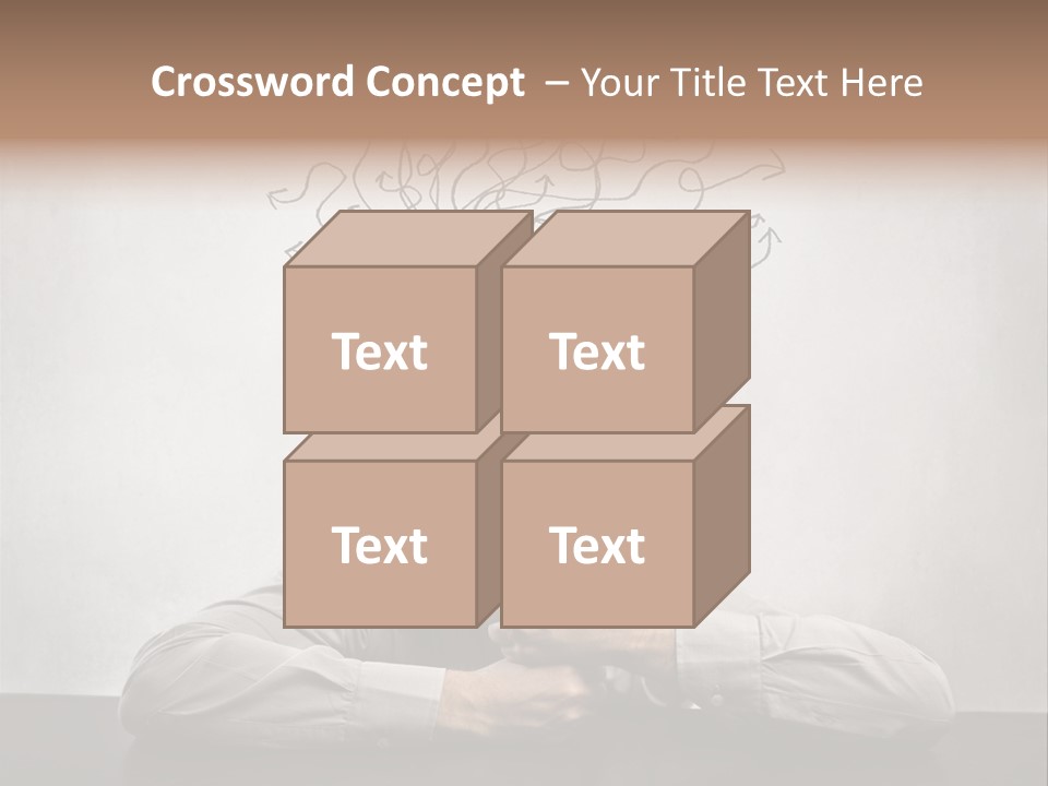 Indoor Mind Texture PowerPoint Template