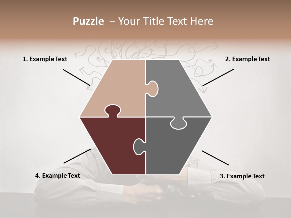 Indoor Mind Texture PowerPoint Template