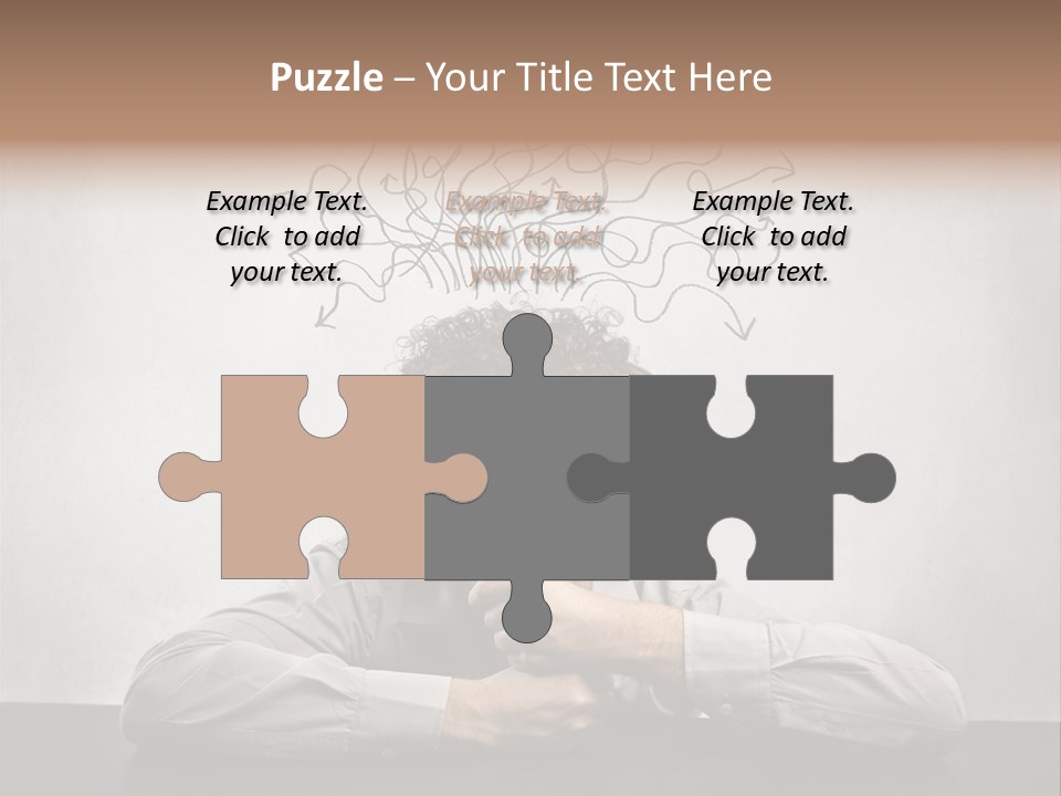 Indoor Mind Texture PowerPoint Template