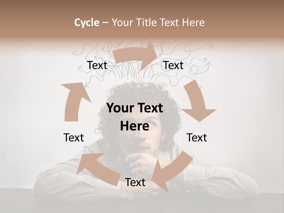 Indoor Mind Texture PowerPoint Template