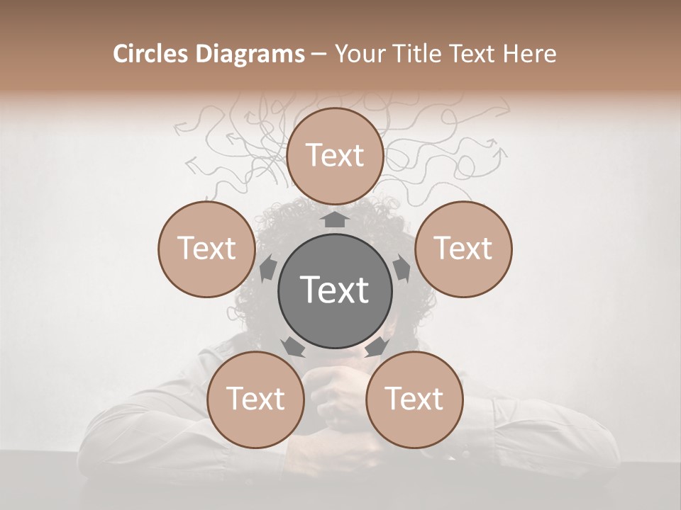 Indoor Mind Texture PowerPoint Template