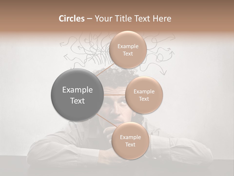 Indoor Mind Texture PowerPoint Template