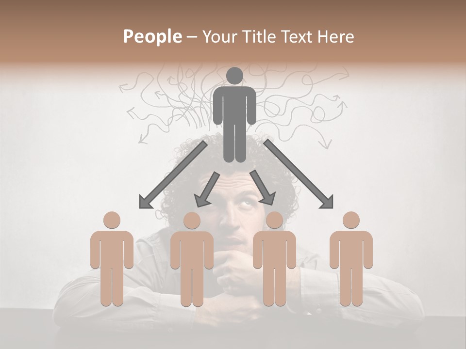 Indoor Mind Texture PowerPoint Template