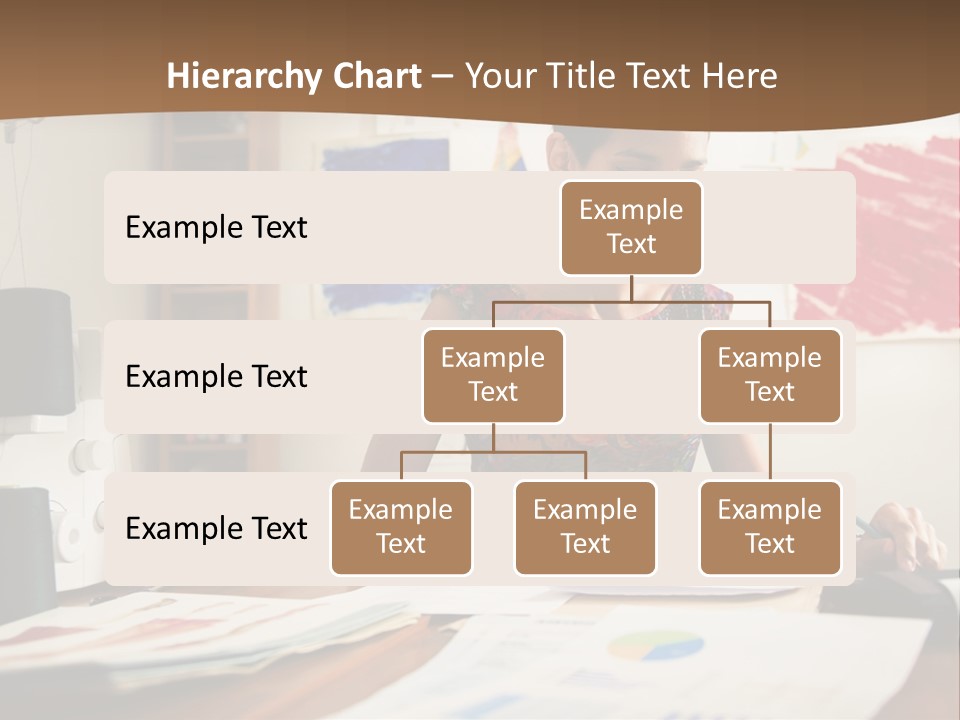 Planning Woman Tax Return PowerPoint Template