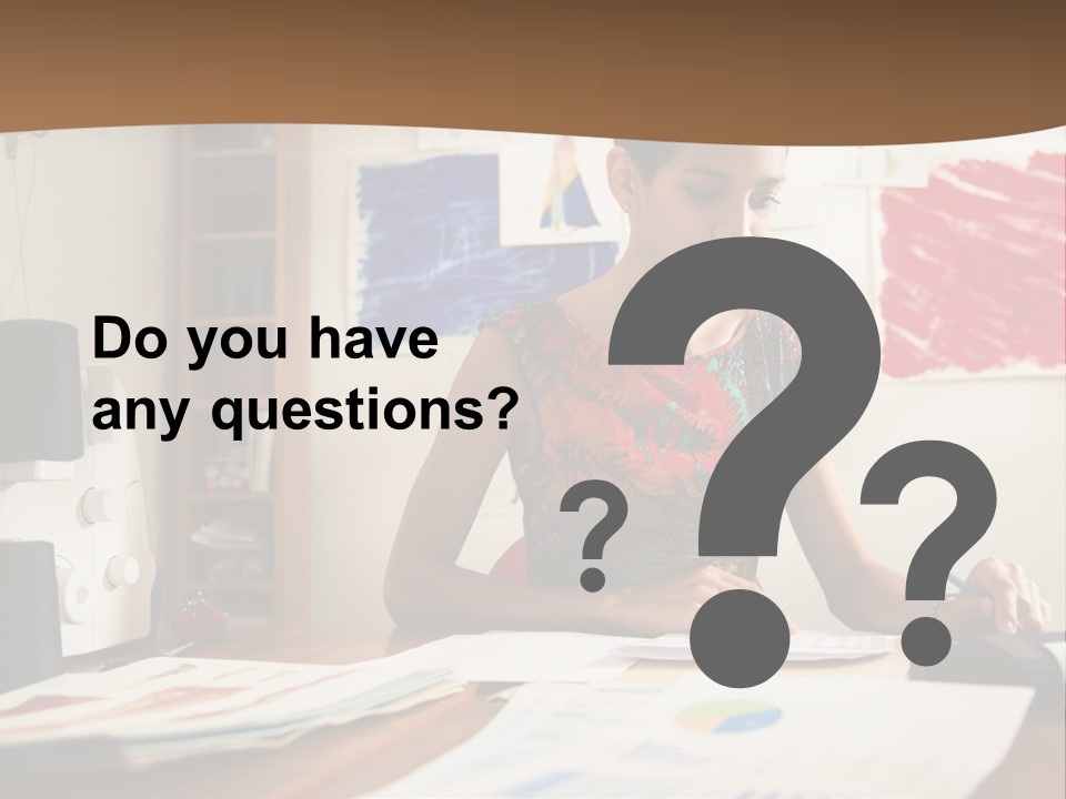 Planning Woman Tax Return PowerPoint Template