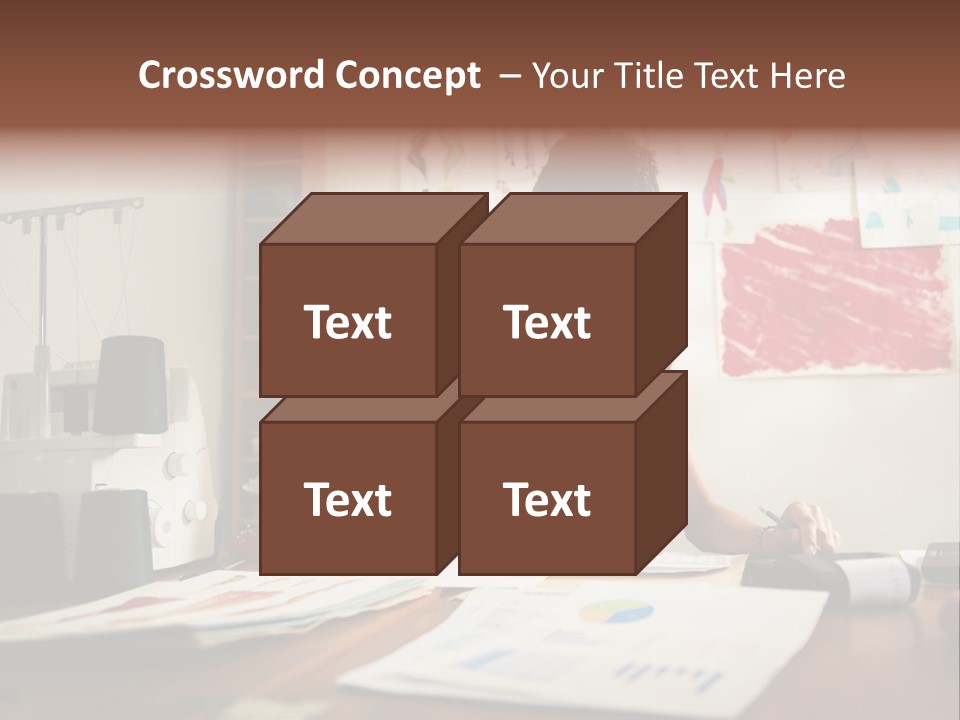 Antique Grunge Empty PowerPoint Template