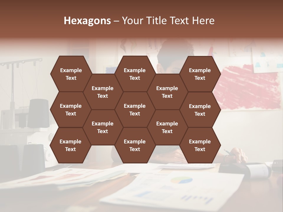 Antique Grunge Empty PowerPoint Template