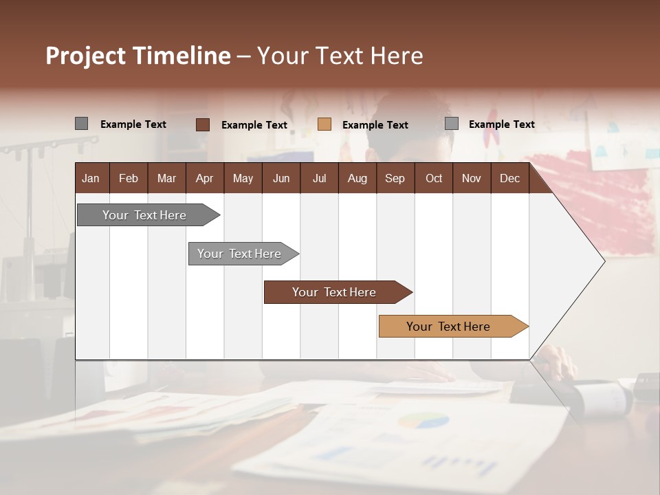Antique Grunge Empty PowerPoint Template
