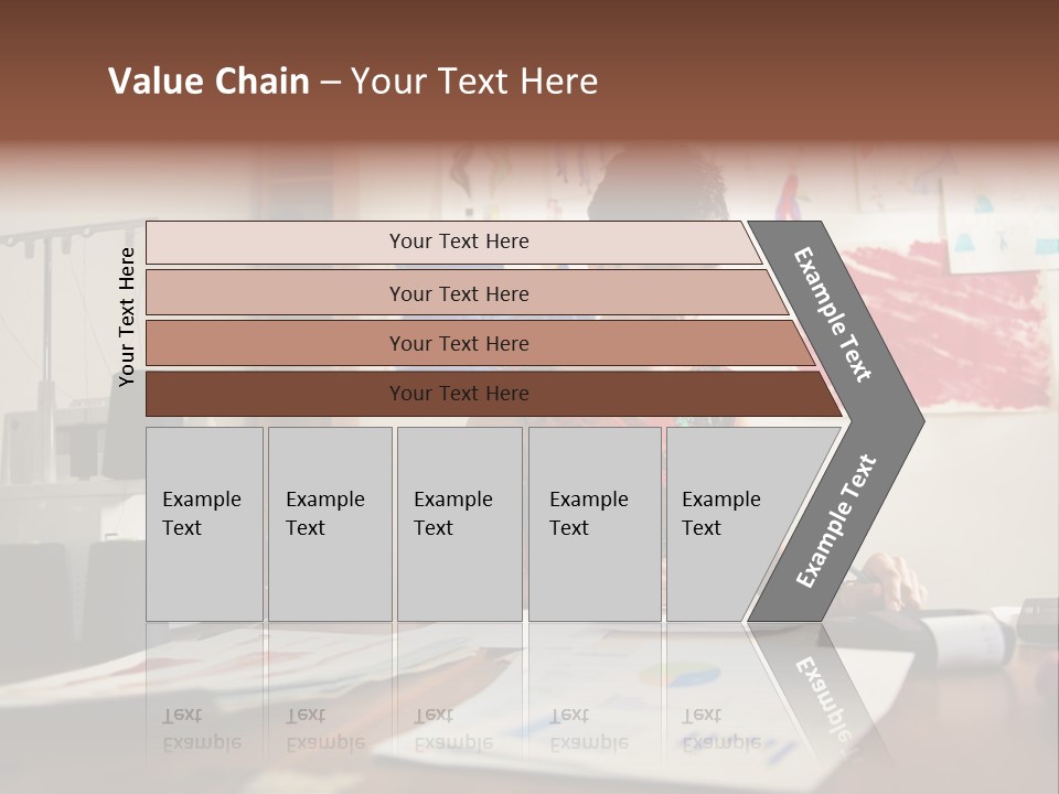 Antique Grunge Empty PowerPoint Template