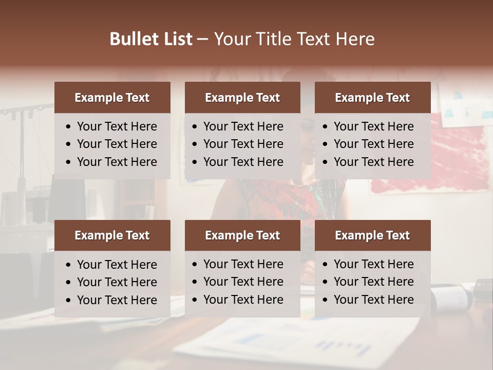 Antique Grunge Empty PowerPoint Template