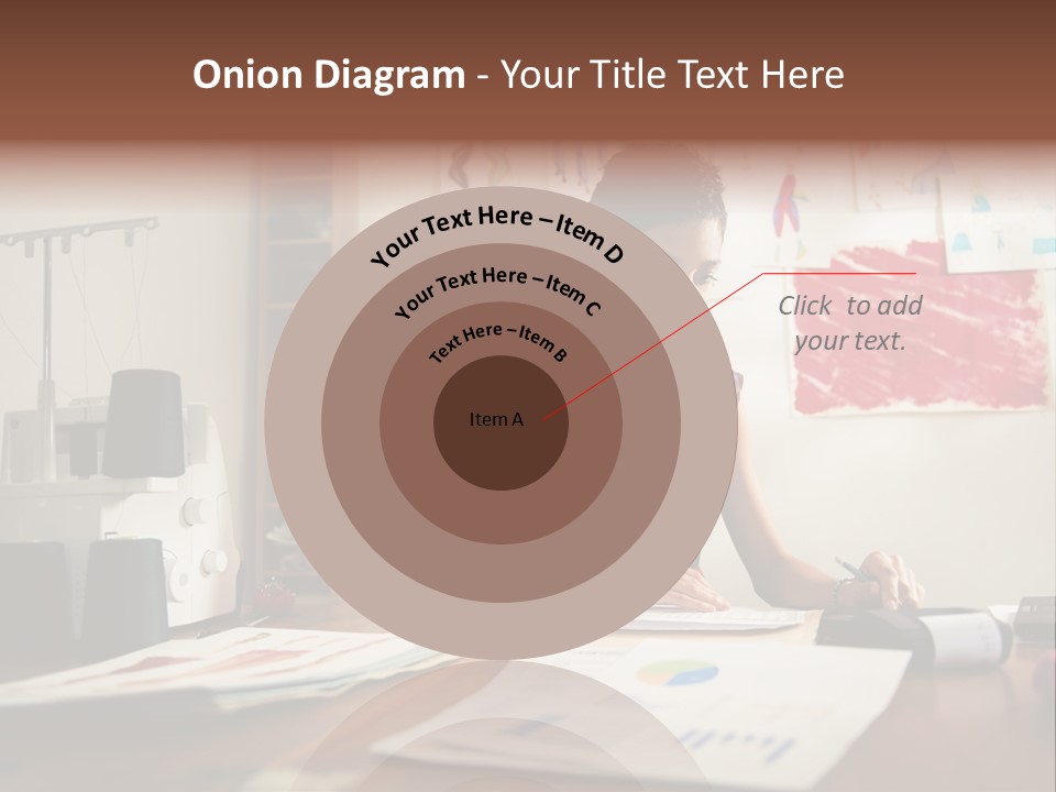 Antique Grunge Empty PowerPoint Template