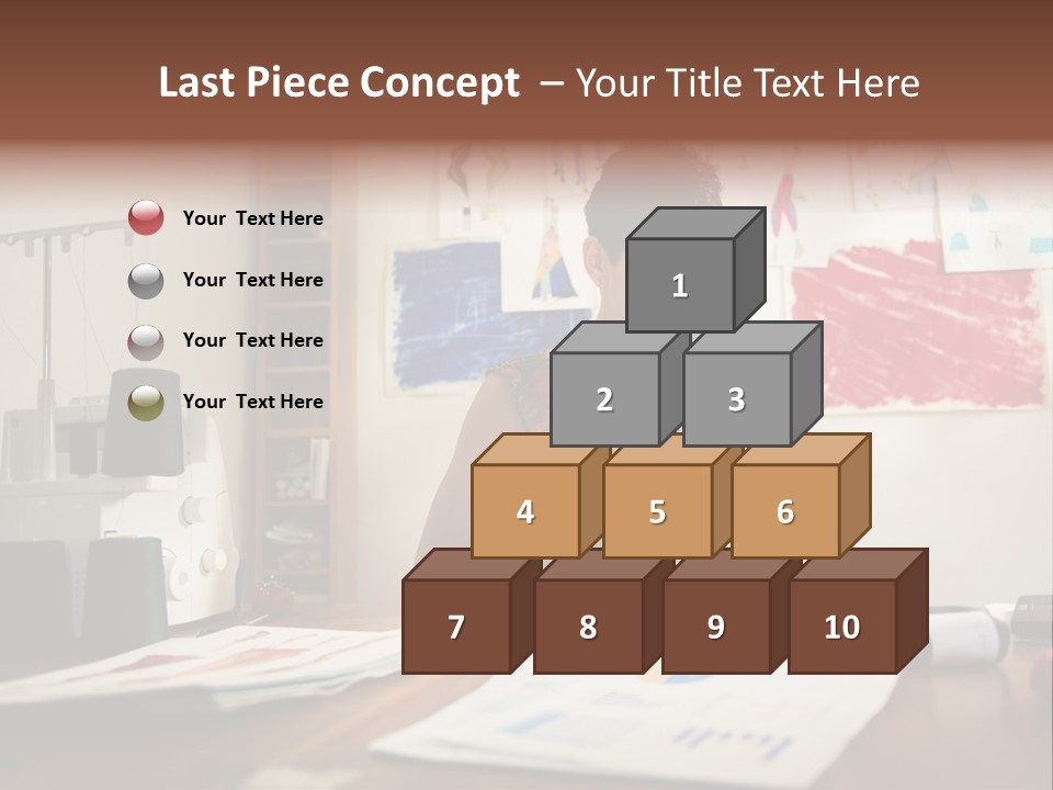 Antique Grunge Empty PowerPoint Template
