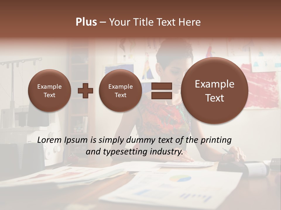 Antique Grunge Empty PowerPoint Template