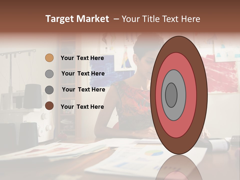 Antique Grunge Empty PowerPoint Template