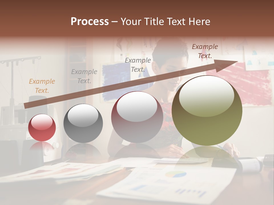 Antique Grunge Empty PowerPoint Template