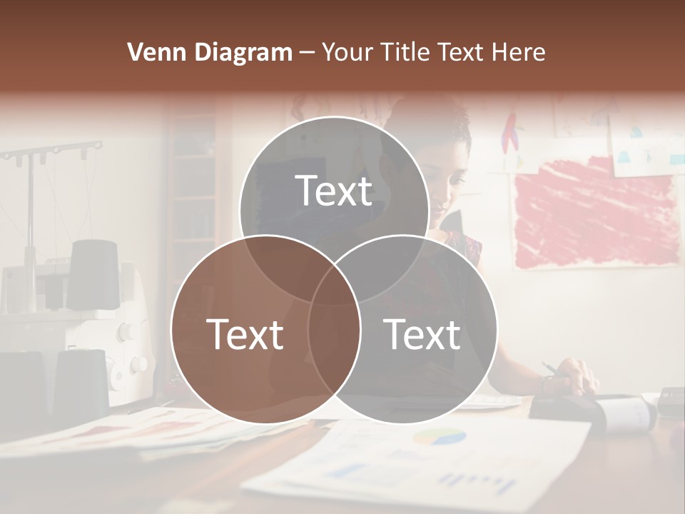 Antique Grunge Empty PowerPoint Template