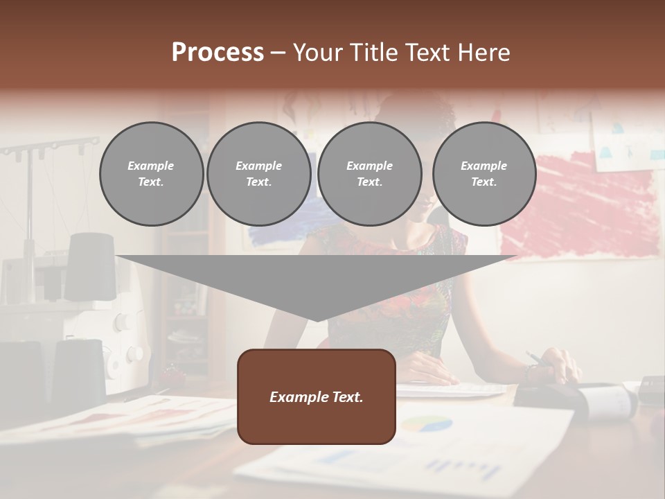 Antique Grunge Empty PowerPoint Template
