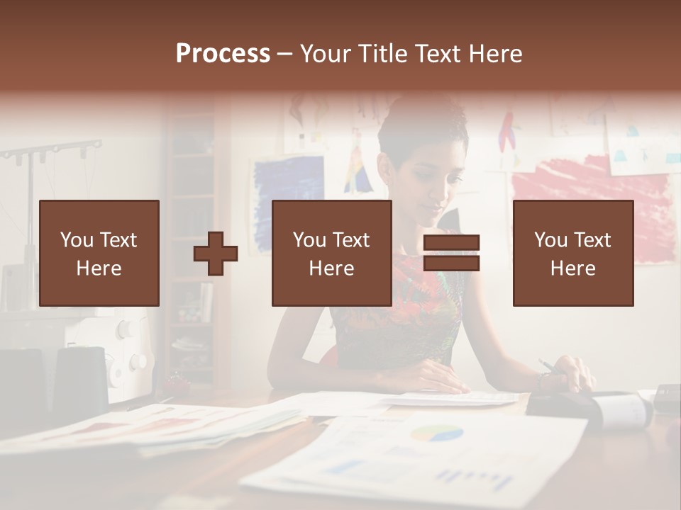 Antique Grunge Empty PowerPoint Template