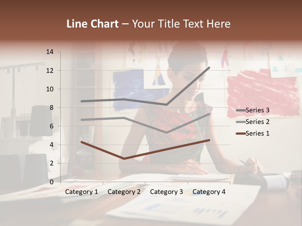 Antique Grunge Empty PowerPoint Template