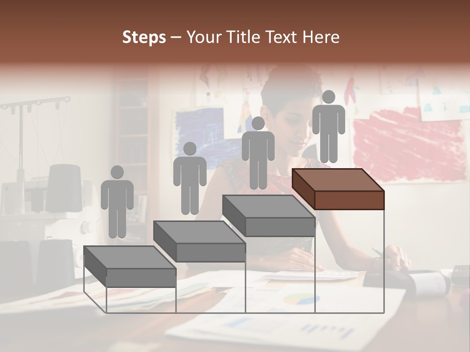 Antique Grunge Empty PowerPoint Template