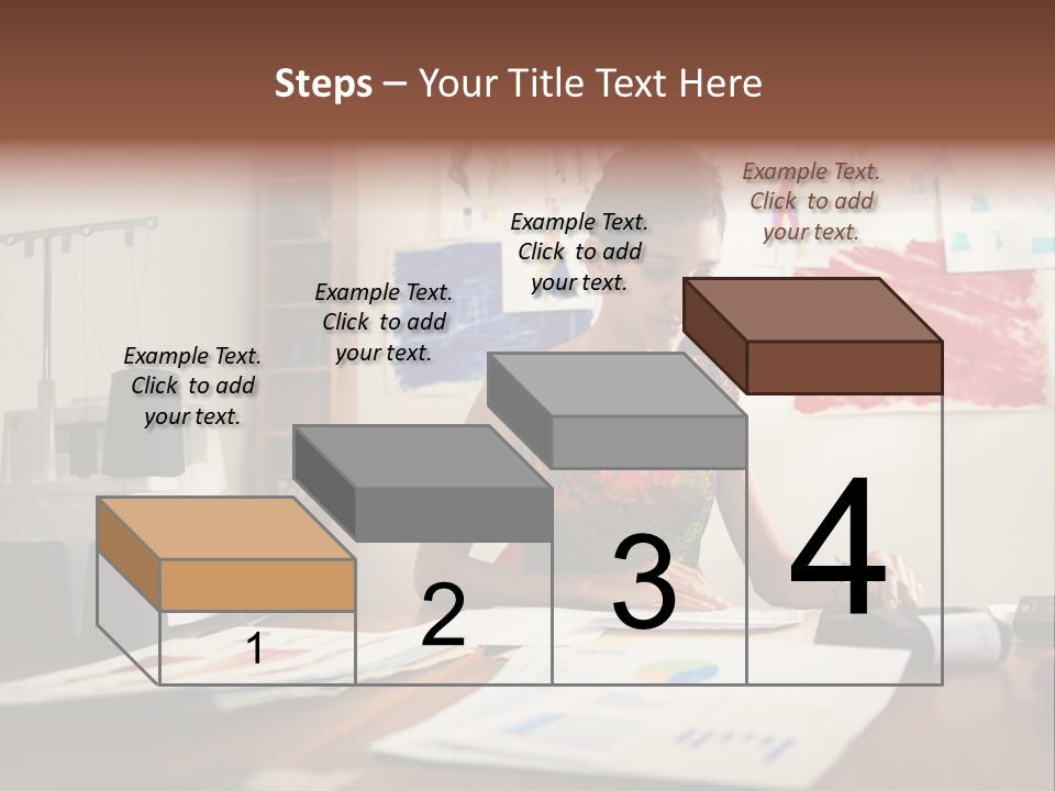 Antique Grunge Empty PowerPoint Template
