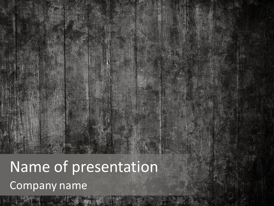 Antique Grunge Empty PowerPoint Template