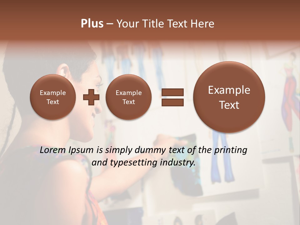 Creativity Atelier Entrepreneur PowerPoint Template