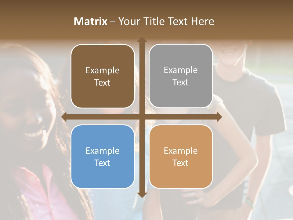 Group Friend Diversity PowerPoint Template