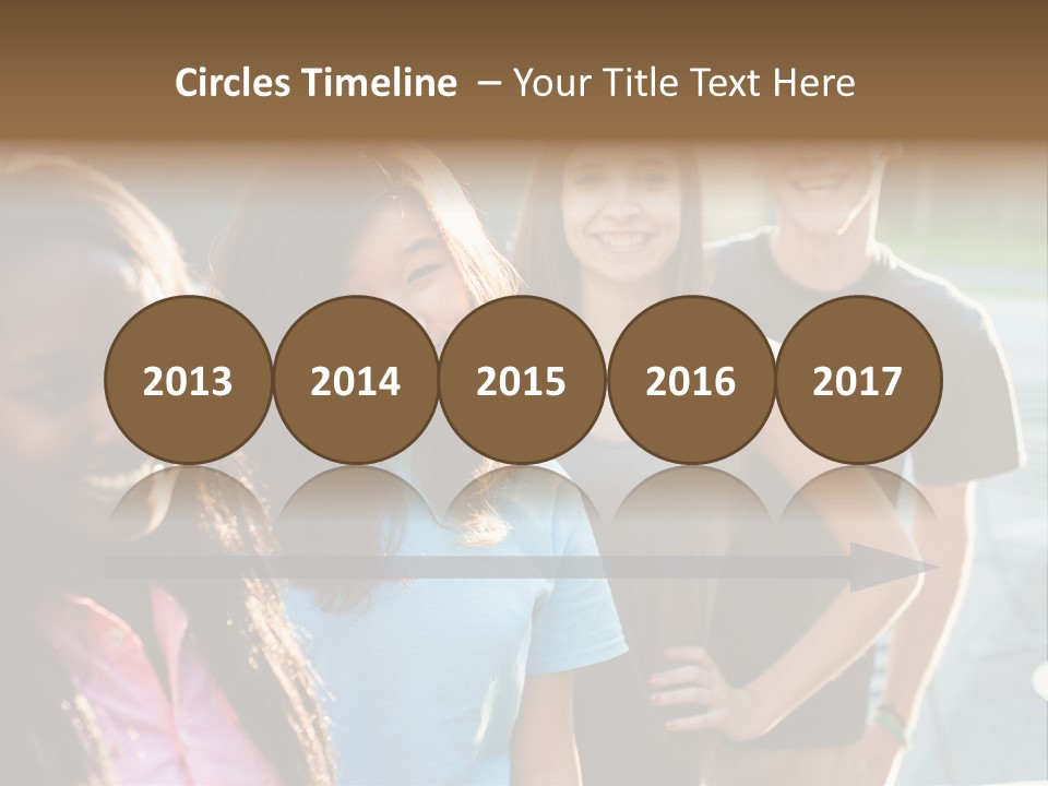 Group Friend Diversity PowerPoint Template