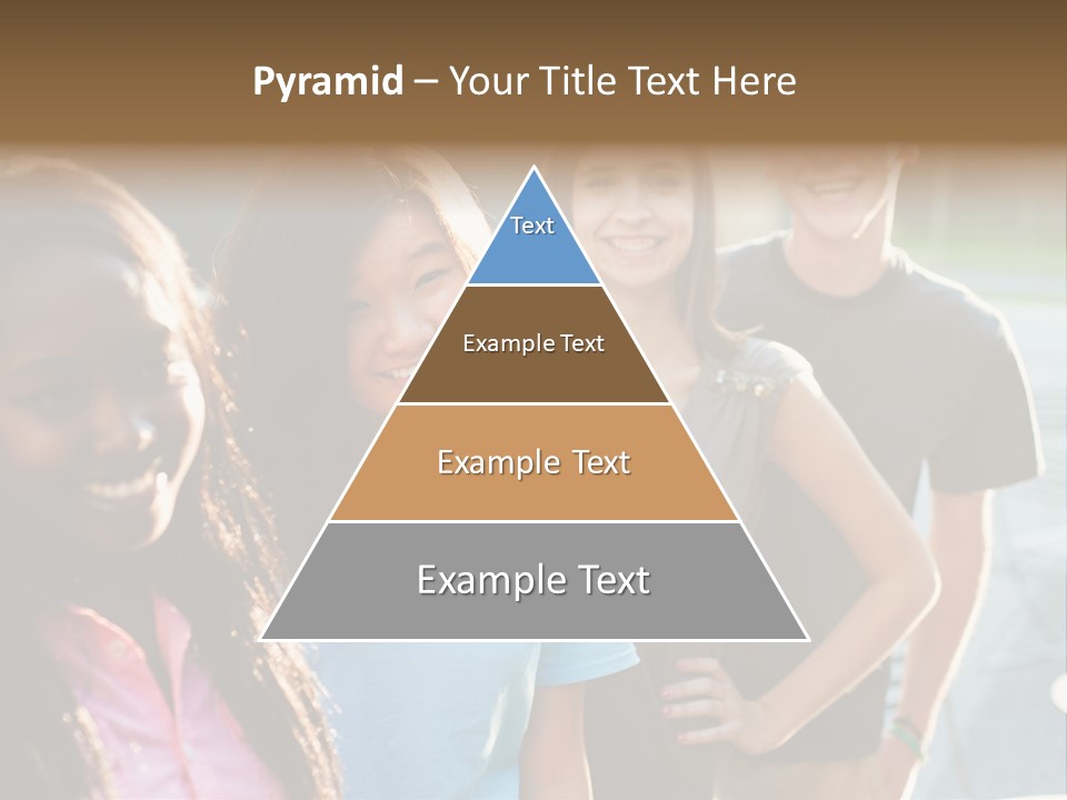 Group Friend Diversity PowerPoint Template