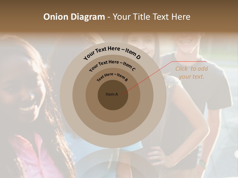 Group Friend Diversity PowerPoint Template