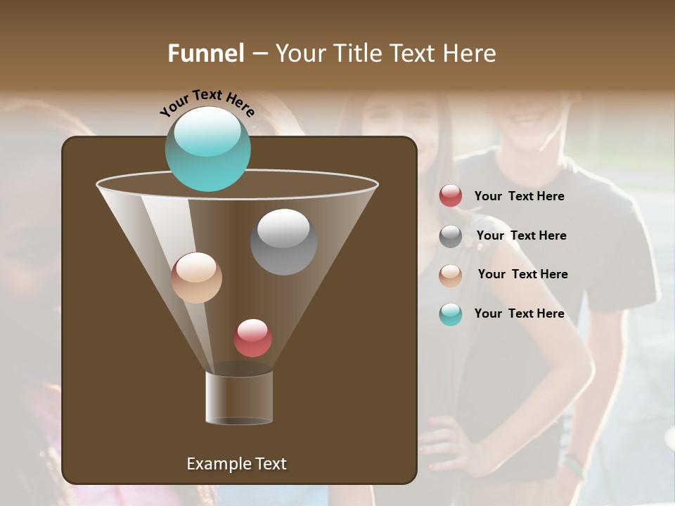 Group Friend Diversity PowerPoint Template