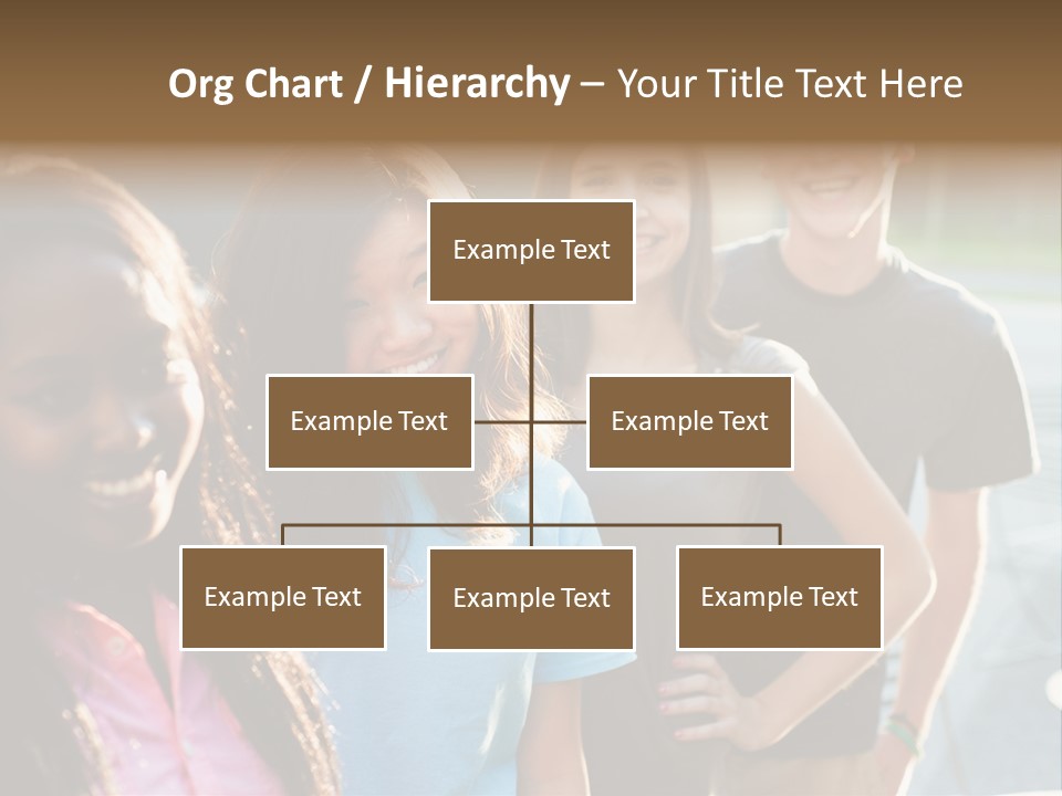 Group Friend Diversity PowerPoint Template