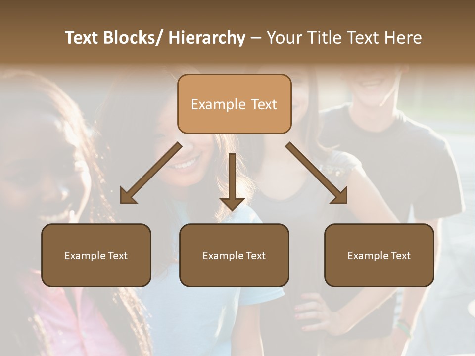 Group Friend Diversity PowerPoint Template