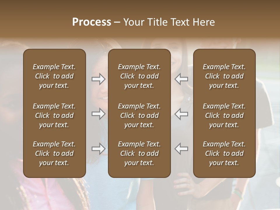 Group Friend Diversity PowerPoint Template