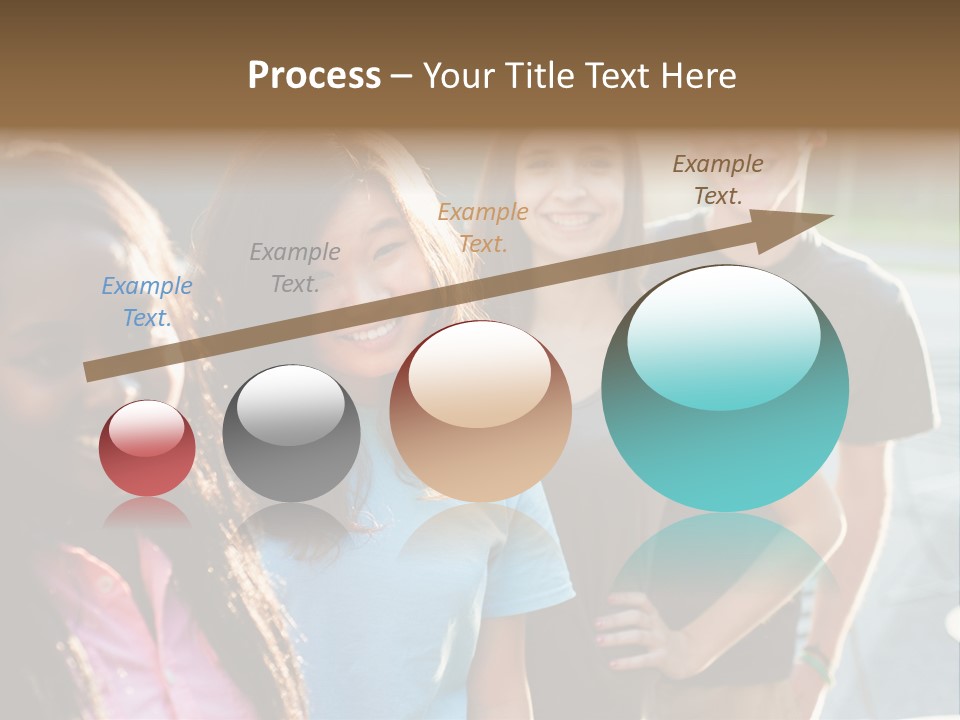 Group Friend Diversity PowerPoint Template