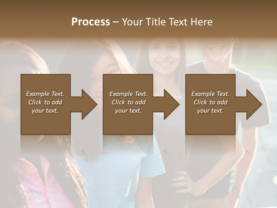 Group Friend Diversity PowerPoint Template