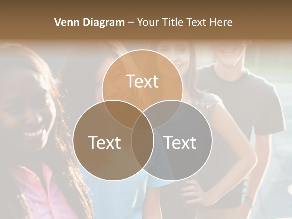 Group Friend Diversity PowerPoint Template
