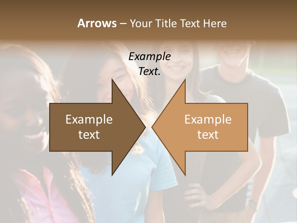 Group Friend Diversity PowerPoint Template