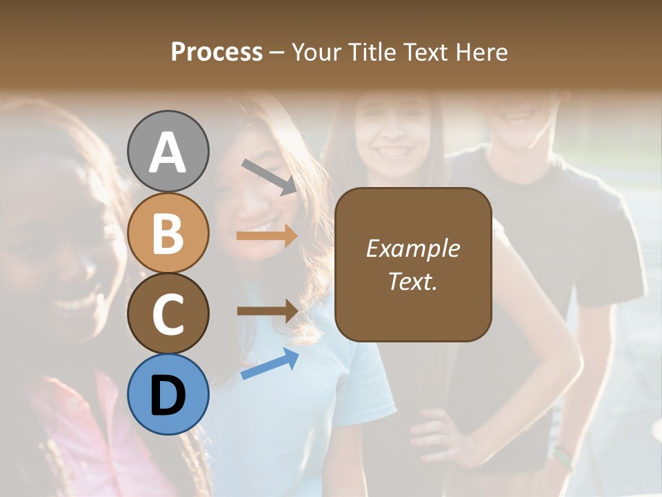 Group Friend Diversity PowerPoint Template