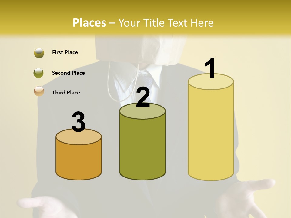 Hiding Person Finance PowerPoint Template